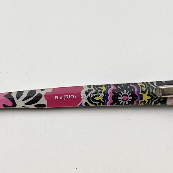 🕶️Vera Bradley Rio(RIO) Eyeglasses 53/15/135 | ALH445🕶️ - Picture 7 of 9